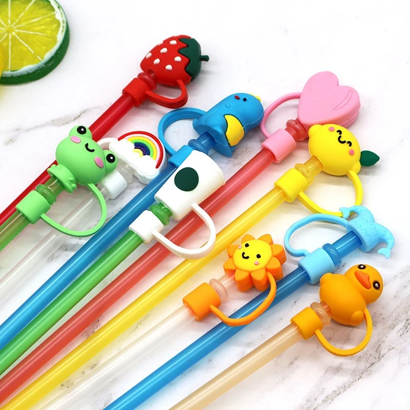 silicone straw cover 6 silicone straw cover 6