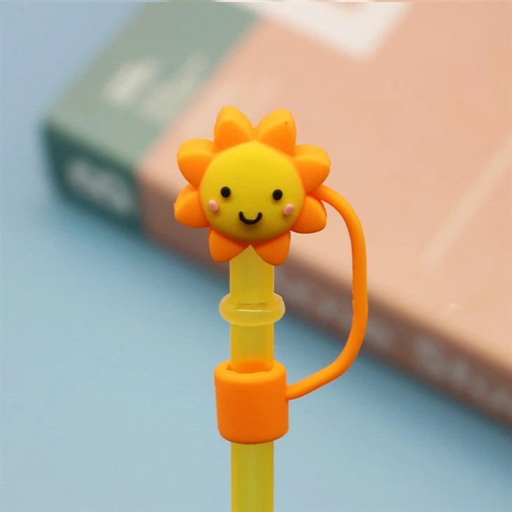Custom Silicone Straw Cover