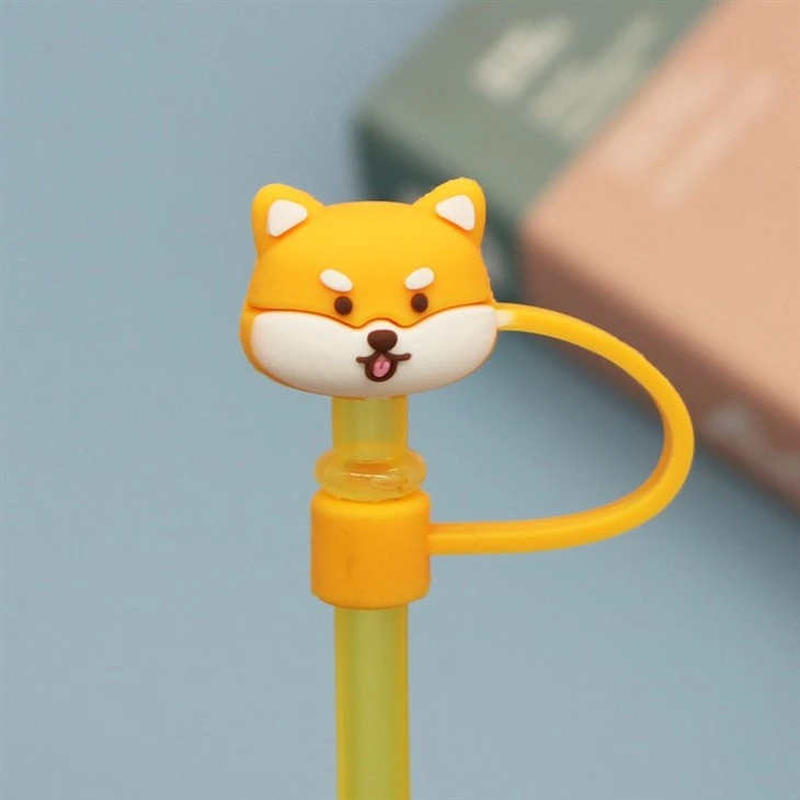 Custom Silicone Straw Cover