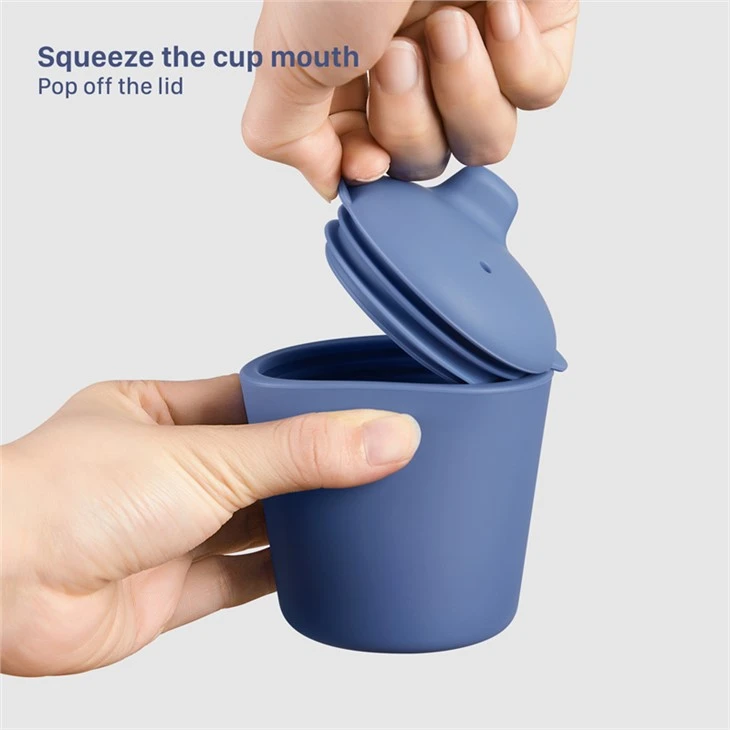 Silicone Baby Drinking Cup