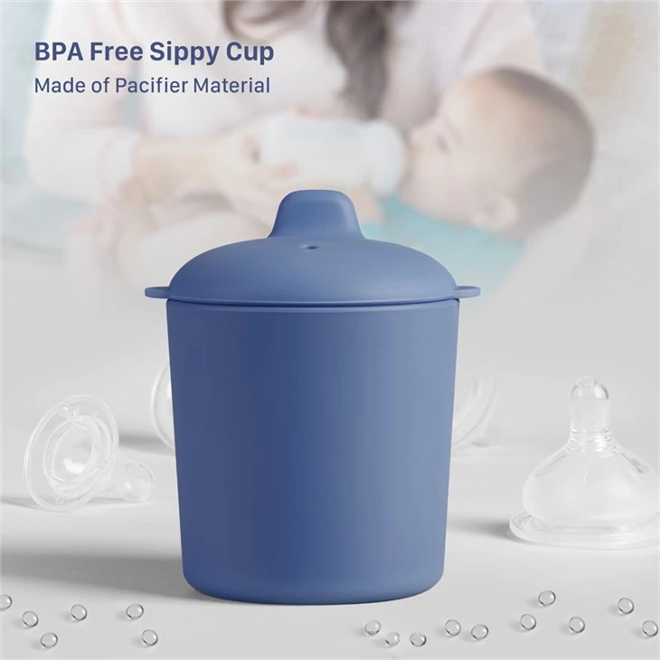 Silicone Baby Drinking Cup